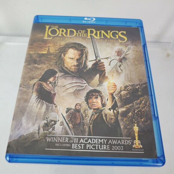 Lord of the Rings Return of the‎ King Blu-ray DVD Movie Good Used - Picture 1 of 3